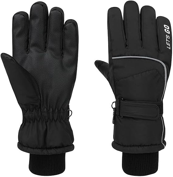 Winter Men Gloves Warm Windproof Snowboard Ski Snow Gloves for Cold Weather