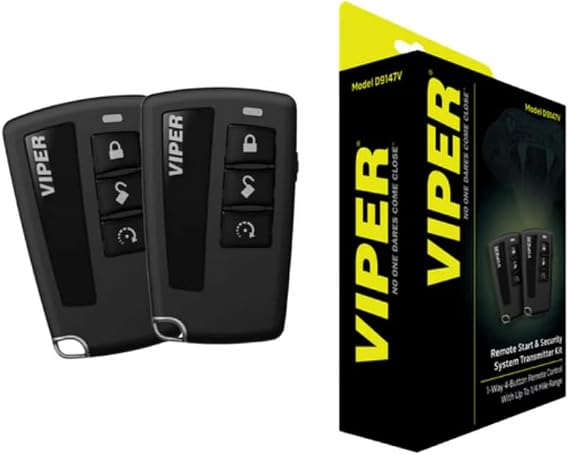 Viper D9147V 1-Way 4-Button Remote Start & Security System Transmitter Kit