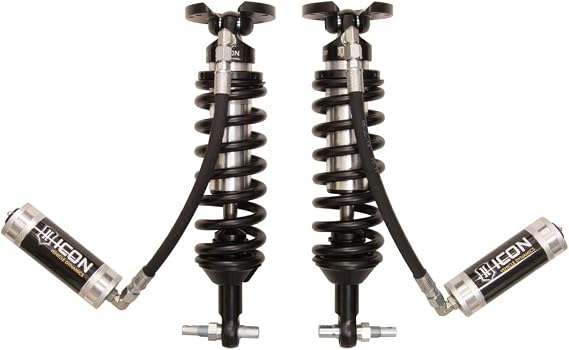 ICON, 1-2.5 Lift, Front, 2.5 VS Remote Reservoir Coilover Kit, Compatible with 2007-18 GENEMOTO 1500, 71555