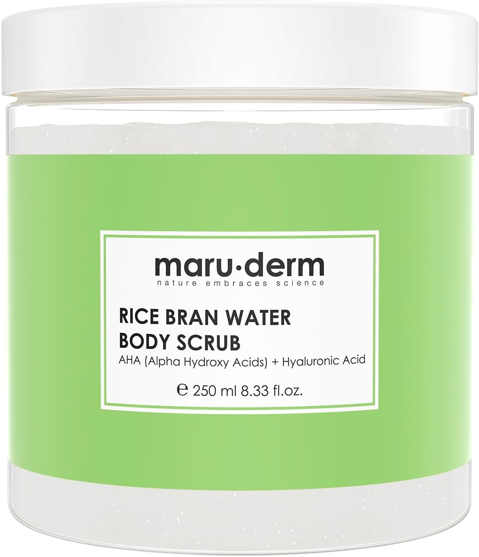 Maru.Derm Rice Water Body Peeling AHA Hyaluronic Acid 250 ml