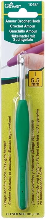 Clover Crochet Hook Amour Size I 5.50mm - 1