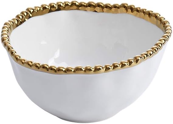 Pampa Bay Porcelain Small Bowl (Gold)