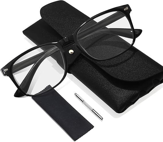 BIRDDIE Blue Light Blocking Glasses for Women & Men, UV400 Anti-Glare Computer Glasses for Gaming,Reading & Eye Strain Relief