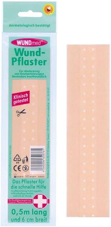 Plasters 0,50 mx 6 CM Bag, textile