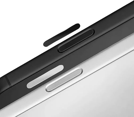 Ultra Thin Camera Control Button Protector Glossy Guard Film For iPhone 16/16 Pro Max / 16 Pro / 16 Plus/iPhone 17/17 Pro/17 Pro Max-4pcs/Black