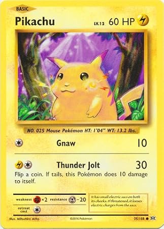 Pokemon - Pikachu (35/108) - XY Evolutions