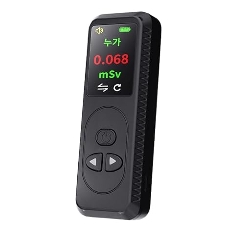 Digital Radiation Detector TFT Display Geiger Counter Handheld Gamma-ray Beta-ray Radioactivity Tester Beta Gamma X Ray Portable Fast Accurate Measurement