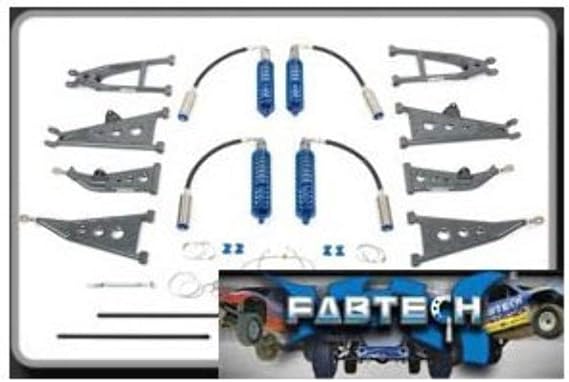 FABTECH FTS21051BK 7" Basic Suspension Lift System