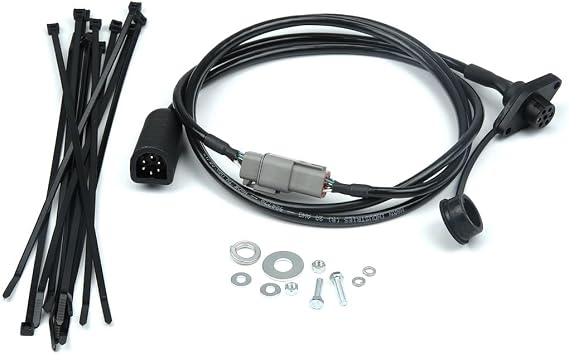 WARN 100154 Winch Accessory: Waterproof Remote Control Socket Assembly for ZEON Winches