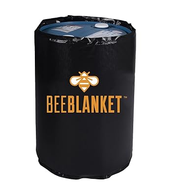 Powerblanket BB55 Bee Blanket 55 gal Drum Heater, Honey with Fixed TSTAT, 800W, 120V