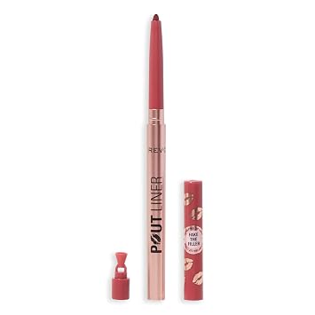 Revolution Beauty London, Pout Bomb Plumping Lip Liner, Long-Lasting Lip Shaper with Hyaluronic Acid & Vitamin E, Vegan & Cruelty-Free, Cherry Red