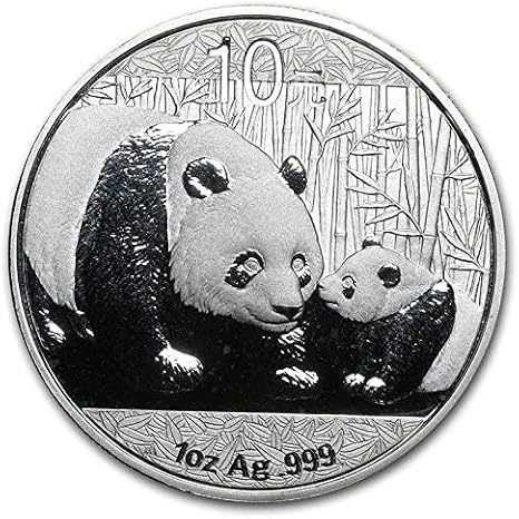 2011 China Panda 1 Oz Silver 10 Yuan | ANACS -MS70 Certified