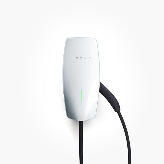 Tesla Wall Connector - Electric Vehicle (EV) Charger - Level 2 - up to 48A with 24' Cable | 24' Cable, level 2 - up to 48A