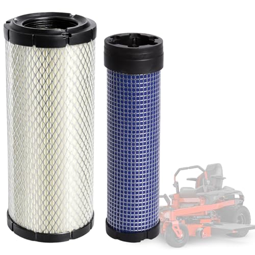 P822858 P821575 Air Filter Set Compatible with Wixx FPG05 Air Cleaner Replaces 11013-7044 11013-7045 2508301-S 2508304-S M131802 M131803 46438 Outer Air and 42985 Inner Air Filter