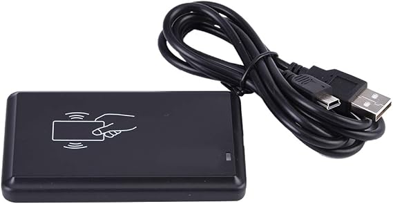 RFID Reader, 13.56Mhz USB Smart IC Card RFID Card Reader, Contactless S50 S70 IC Card Reader, for Windows 2000/XP/NT/ME/Vista/Android