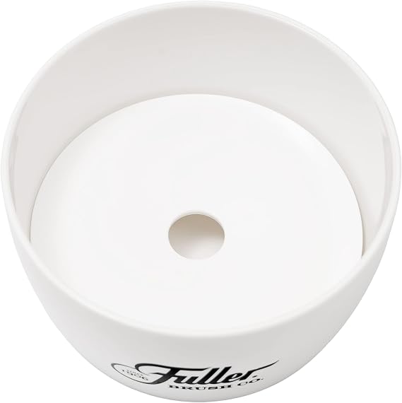 Fuller Brush Handy Holder with Drain Rack Small Sink Caddy for Organizing Cleaning Sponges & Tools Removable Drain Tray, Dishwasher Safe White
