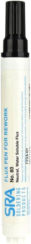 SRA #80 Water Soluble Soldering Flux Pen - Refillable