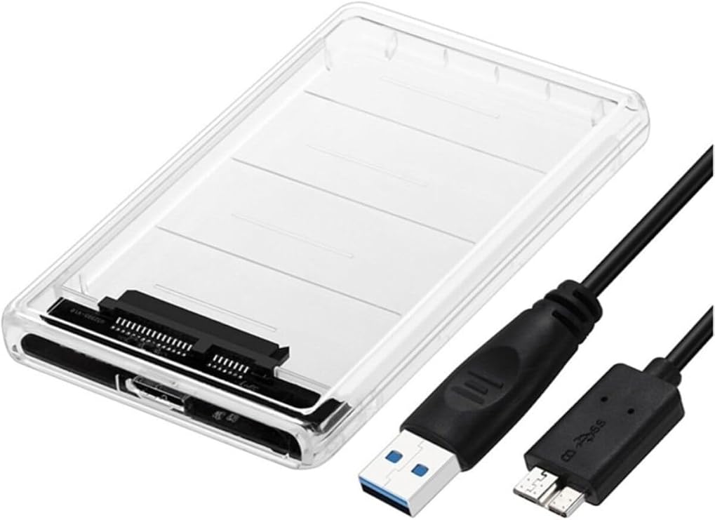 Alfais 4266 2.5 Usb 3.0 External Ssd Harddisk Transparent SataPortable Hdd Box