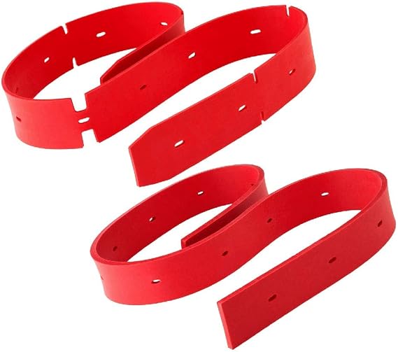 Nobles Squeegee Blade Kit Part 1023398 & 1023399 Replacement | Fits A5 Automatic Scrubber,Speed Scrub (24-32"), T5 & T5e Automatic Scrubber