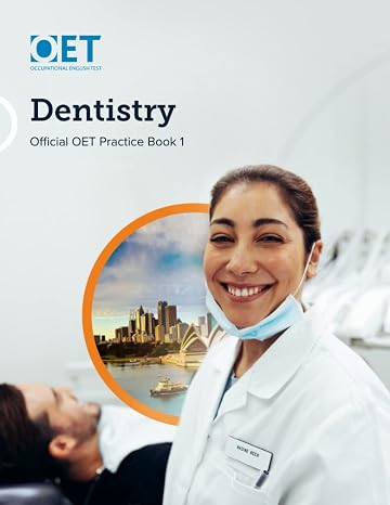 OET Dentistry: Official OET Practice Book 1: For tests from 31 August 2019