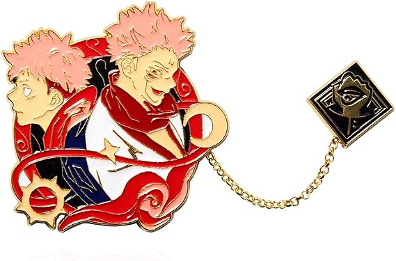 JJK Megumi &amp; Gojo Enamel Pin - Anime Figure Pins - Christmas Gifts for Kids Girls Teens Women Men and Anime Lovers