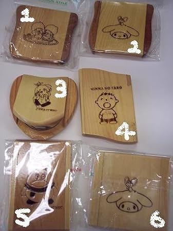 ONE Wood Compact Mirror About 3 inches Width Length Choose 1
