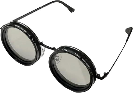 Rounded Polarized Sunglasses, Adjustable Tint Sunglasses
