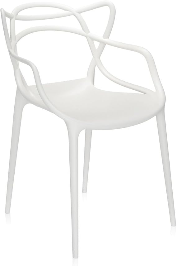 Kartell Masters Chair - Matte White - Pack of 2