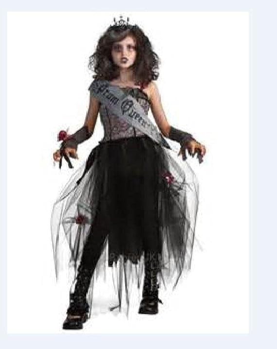 Rubies Gothic Prom Queen Costume Dress for Kids Girl's Costume