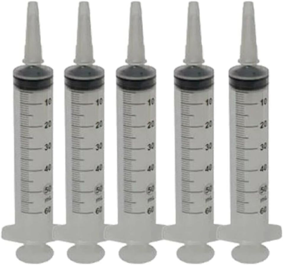 Nutrition Catater Injector Gavaj & Pine-Ended Syringe 50 ml 60 Pieces