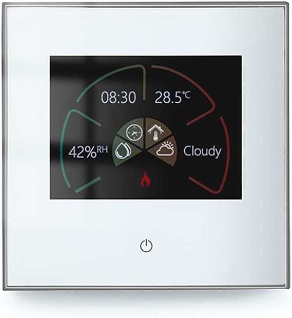 Smart Thermostat for Gas/water Boiler Heating,Wifi Programmable Room Thermostat(2023Update) Temperature Controller Compatible with Alexa,Smart Life App Remote control