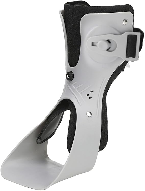 Ankle-foot orthosis, Ankle Orthosis Splint Support Adjustable AFO Drop Foot Brace with Inflatable Airbag Lining Corrector(A2 Left,XX)