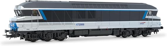 Jouef Loisirs HJ2620 SNCF, diesel locomotive CC 72006, painting "Corail Plus", Bleu Isabelle, episode V locomotive electric