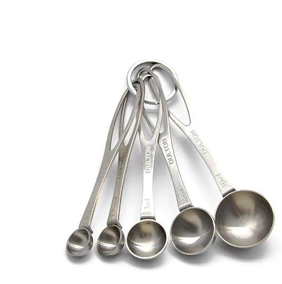 DULTON BMZ3501 Measuring Ring Spoon Set of 5100-104 Stainless Steel, China