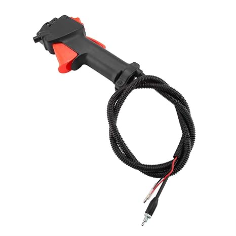 Throttle Switch, 26mm Strimmer Handle Switch Throttle Cable Brush Cutter Accessories Tools fit for Strimmer Trimmer Brush Cutters