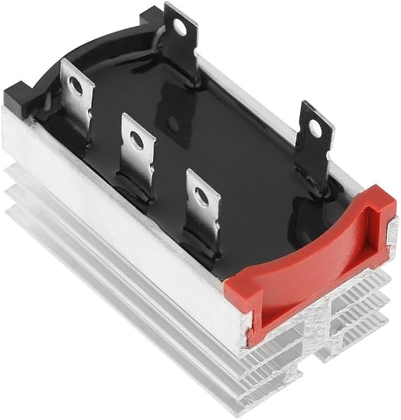 2Pcs Bridge Rectifiers SQL50A AC to DC 3 Phase Diode 50A 1200V Aluminum Bridge Rectifier Diode Spare Adapter
