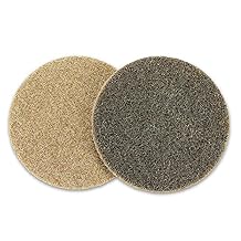BHA Hook & Loop Surface Conditioning Discs for Metal Surface Prep, 5" - 10 Pack (Tan (Coarse))