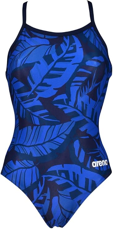 ARENA Womens Tropicals One Piece Light Drop Back Swimsuit Athletic Ladies Swimwear for Swimming