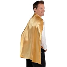 Party City 30 inch Cape Gold