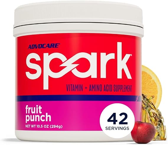 AdvoCare Spark Energy & Focus, Sugar-Free, Fruit Punch, 42 Servings