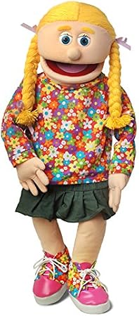Silly Puppets 30" Cindy Professional Puppet with Removable Legs in Peach