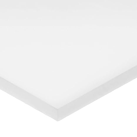 USA Sealing BULK-PS-PE-110 HDPE Plastic Bar, 1" Height, 1" Width, 48" Length