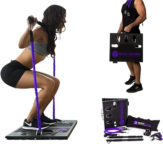 BodyBoss Home Gym 2.0 - Full Portable Gym Home Workout Package