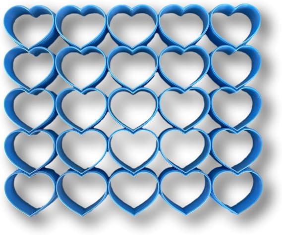25x1 size heart shape multi cutter