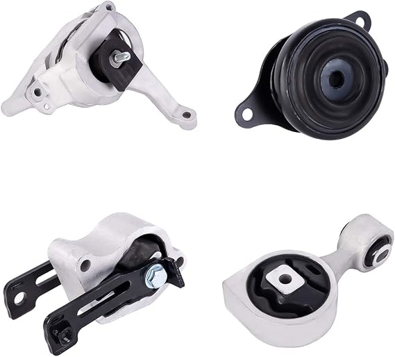 Engine Motor Mount & Transmission Compatible with 2007-2012 Nissan Altima 2.5L Auto, Replacement for A4339 A4340 A4350 A4353