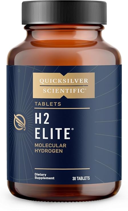 Quicksilver Scientific H2 Elite, 30 Molecular Hydrogen Tablets