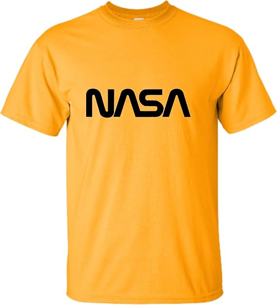 Go All Out Adult NASA Worm Logo T-Shirt