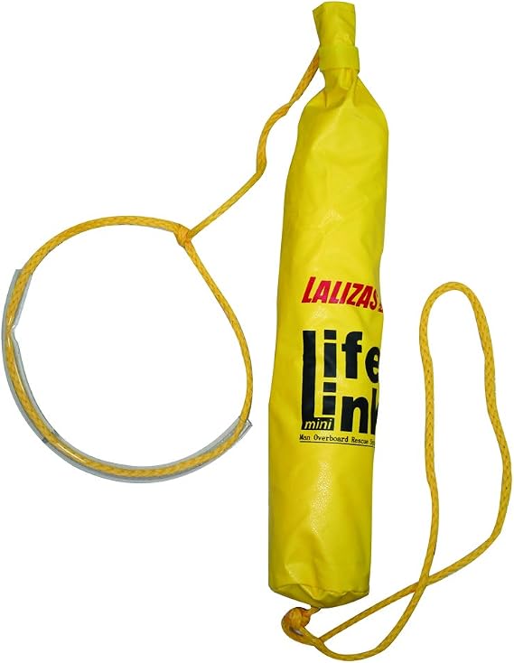 Lalizas Rescue System Life Link Mini Mob 60' Rope Boat Throw Rings