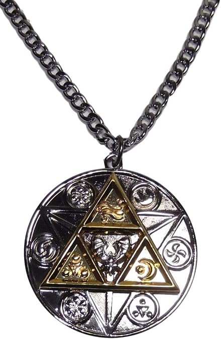 EC Trading The Legend of Zelda Tri Force Natural Forces Necklace with 20" Chain