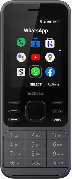 Nokia 6300 4G - Mobile Phone Charcoal